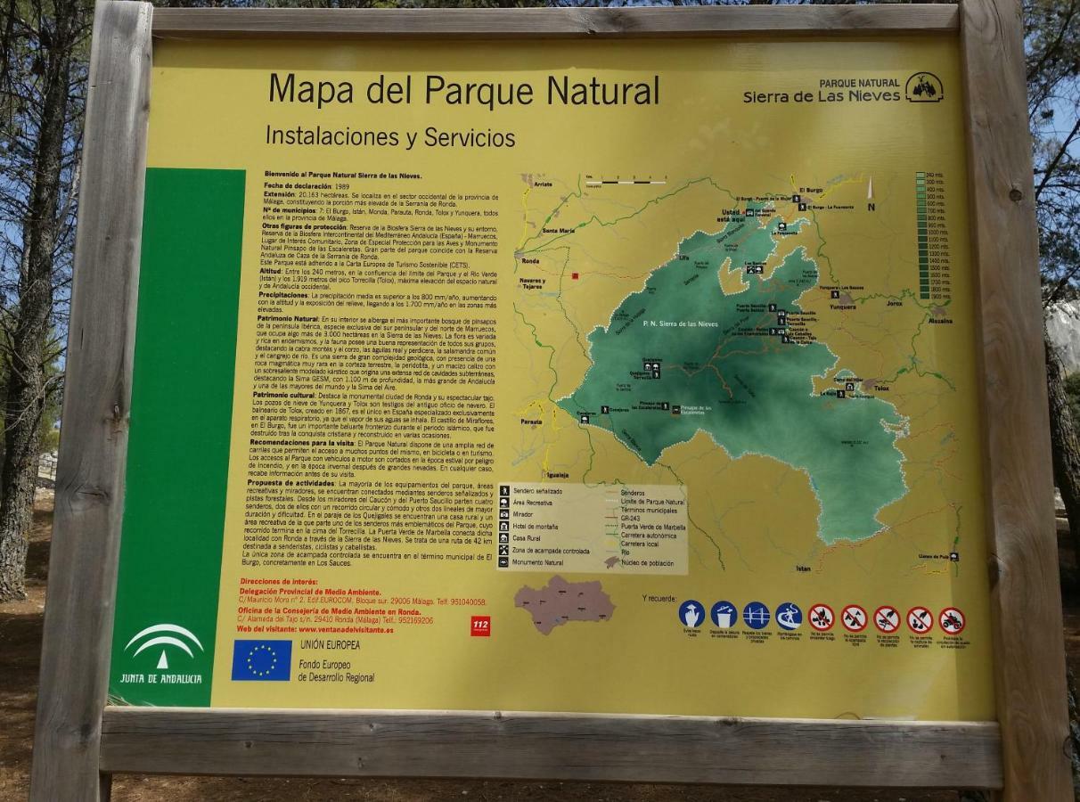 Finca Las Morenas Yunquera Dış mekan fotoğraf